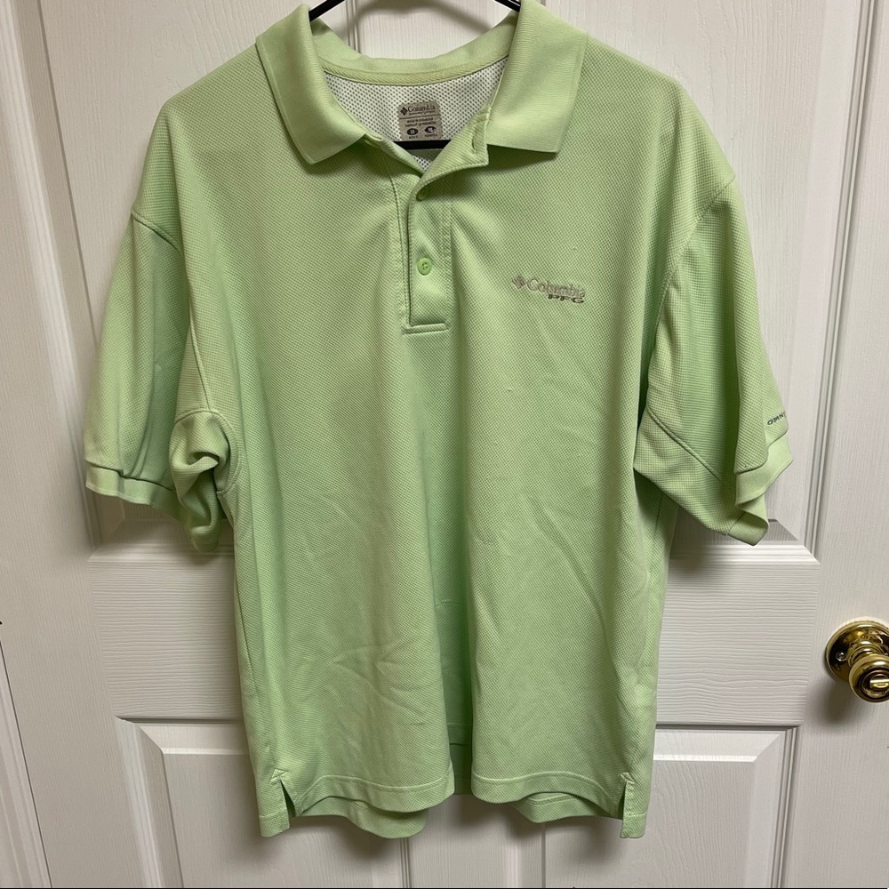 Green Columbia Polo